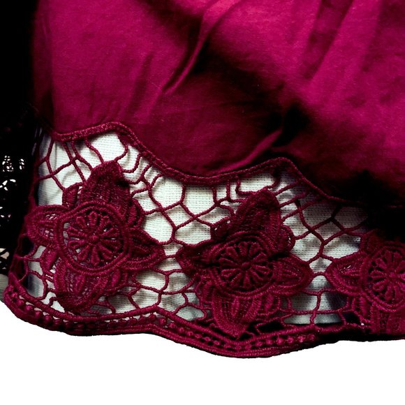 Maurices Lace Sleeveless Babydoll Top - Picture 4 of 4